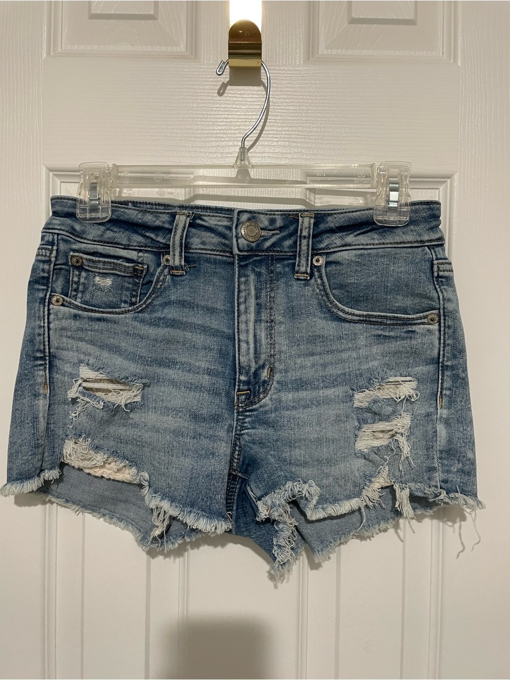 American Eagle Outfitters Distressed Denim Shorts